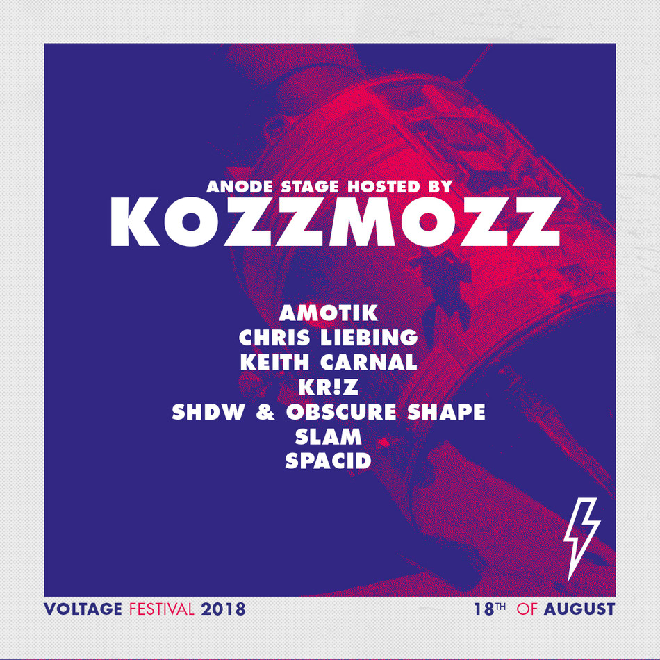 Kozzmozz @ Voltage Festival 2018 - Sat 18-08-18, Transfo Zwevegem