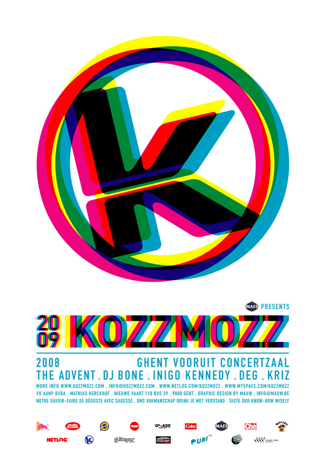 Kozzmozz - Sat 20-09-08, Kunstencentrum Vooruit